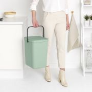 Снимка на Кош за смет за разделно събиране Brabantia Sort&Go 25L, Jade Green
