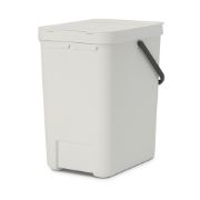 Снимка на Кош за смет за разделно събиране Brabantia Sort&Go 25L, Light Grey