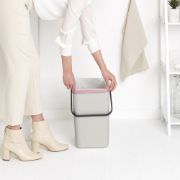 Снимка на Кош за смет за разделно събиране Brabantia Sort&Go 25L, Light Grey