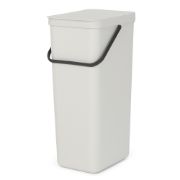 Снимка на Кош за смет за разделно събиране Brabantia Sort&Go 40L, Light Grey