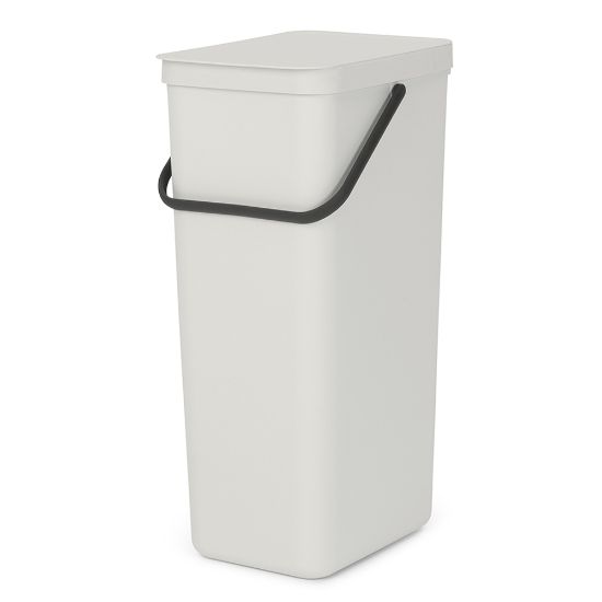 Снимка на Кош за смет за разделно събиране Brabantia Sort&Go 40L, Light Grey
