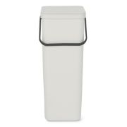 Снимка на Кош за смет за разделно събиране Brabantia Sort&Go 40L, Light Grey