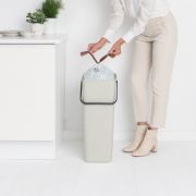 Снимка на Кош за смет за разделно събиране Brabantia Sort&Go 40L, Light Grey