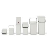 Снимка на Кош за смет за разделно събиране Brabantia Sort&Go 40L, Light Grey