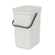Снимка на Кош за смет за разделно събиране Brabantia Sort&Go 12L, Light Grey