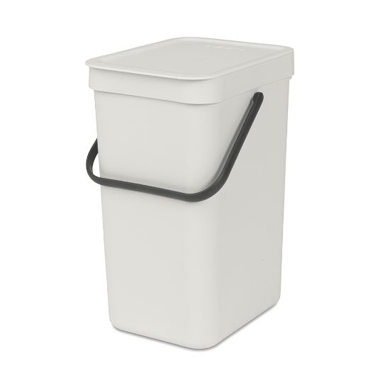 Снимка на Кош за смет за разделно събиране Brabantia Sort&Go 12L, Light Grey