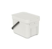 Снимка на Кош за смет за разделно събиране Brabantia Sort&Go 6L, Light Grey