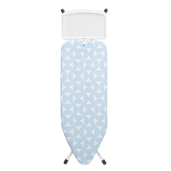 Снимка на Маса за гладене Brabantia C 124x45cm с поставка за парогенератор, Fresh Breeze