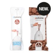 Снимка на Торба за кош Brabantia PerfectFit FlatBack+/Touch размер L, 40-45L, 20 броя, ролка