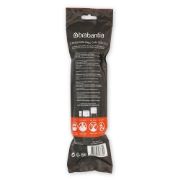 Снимка на Торба за кош Brabantia PerfectFit Sort&Go/Bo размер J, 20-25L, 10 броя, ролка
