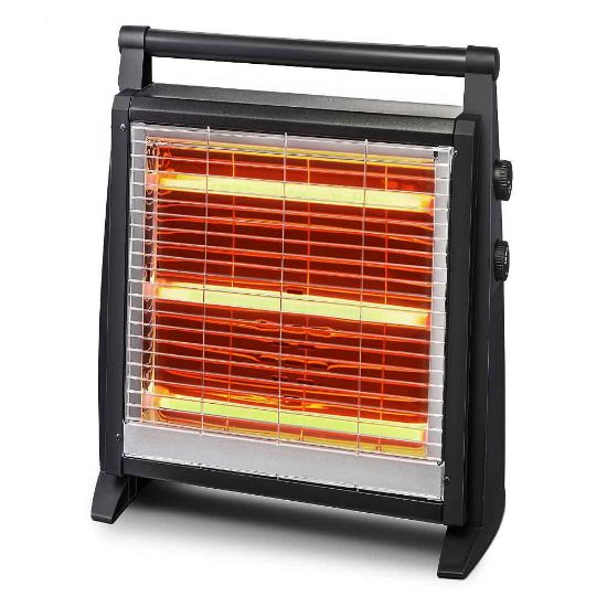 Снимка на Печка кварцова LUXELL LX-2830 M 1800W 3 тръби, овлажнител