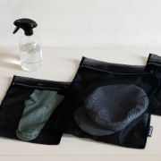 Снимка на Комплект торби за деликатно пране Brabantia Black, 3 броя в два размера
