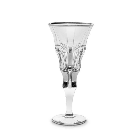 Снимка на Чаша за вино Bohemia 1845 Cascade Platinum 240ml, 6 броя