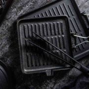 Снимка на Тиган грил Muhler Tika MR-2416CI NEW 24x24cm, чугун