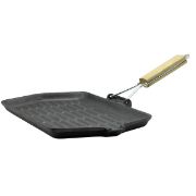 Снимка на Тиган грил Muhler Tika MR-3521CI NEW 35x21cm, чугун