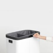 Снимка на Торба за кош за пране Brabantia Bo 2x45L, Grey