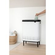 Снимка на Кош за пране Brabantia Bo 2x45L, White