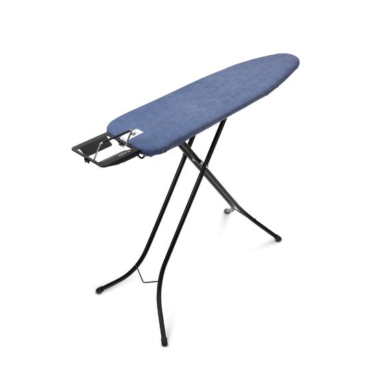Снимка на Маса за гладене Brabantia A 110x30cm с поставка за ютия, Denim Blue