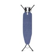 Снимка на Маса за гладене Brabantia A 110x30cm с поставка за ютия, Denim Blue