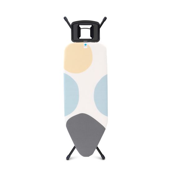 Снимка на Маса за гладене Brabantia C 124x45cm с масивна поставка за ютия, Spring Bubbles