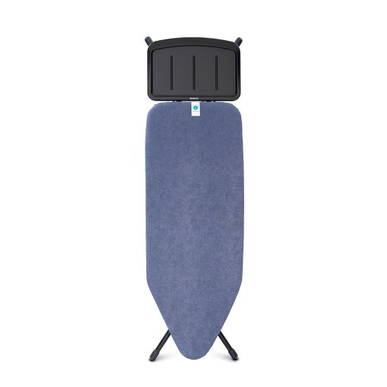 Снимка на Маса за гладене Brabantia C 124x45cm с поставка за парогенератор, Denim Blue