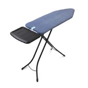 Снимка на Маса за гладене Brabantia C 124x45cm с поставка за парогенератор, Denim Blue