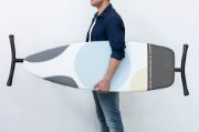 Снимка на Маса за гладене Brabantia D 135x45cm с топлоустойчива зона за ютия, Spring Bubbles