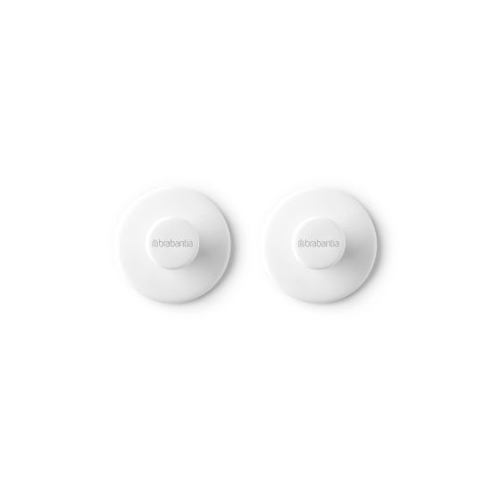 Снимка на Комплект закачалка за кърпа Brabantia ReNew White 2 броя
