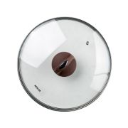 Снимка на Тиган уок с капак Muhler Mia MR-3285M 32x8.5cm, 3.8L, шоколад, лят алуминий