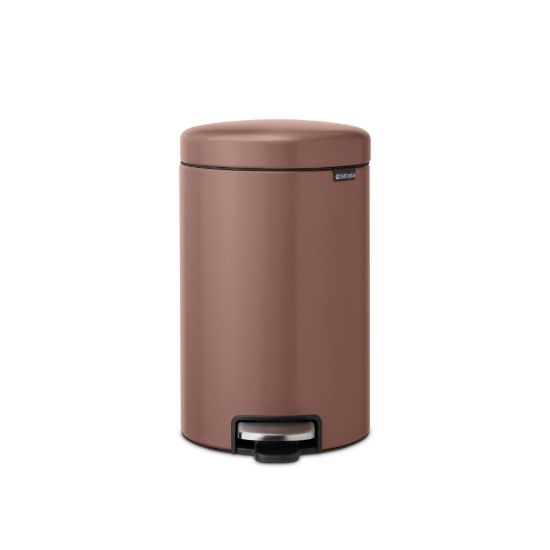 Снимка на Кош за смет с педал Brabantia NewIcon 12L, Satin Taupe