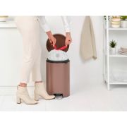 Снимка на Кош за смет с педал Brabantia NewIcon 20L, Satin Taupe