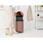 Снимка на Кош за смет с педал Brabantia NewIcon 20L, Satin Taupe