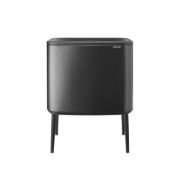 Снимка на Кош за смет Brabantia Bo Touch 3x11L, Confident Grey