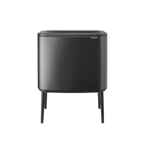 Снимка на Кош за смет Brabantia Bo Touch 3x11L, Confident Grey