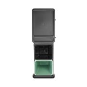 Снимка на Кош за смет за разделно събиране Brabantia Sort&Go 2x30L, Dark Grey & Jade Green