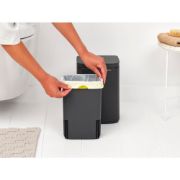 Снимка на Кош за смет Brabantia Bo Small 4L, Mineral Infinite Grey
