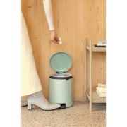Снимка на Кош за смет с педал Brabantia NewIcon 5L, Jade Green