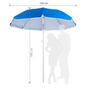 Снимка на Плажен чадър MUHLER 2119, D160cm, H195cm