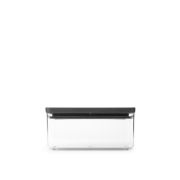Снимка на Кутия за съхранение на продукти Brabantia Tasty+ Stackable 1.5L, Dark Grey