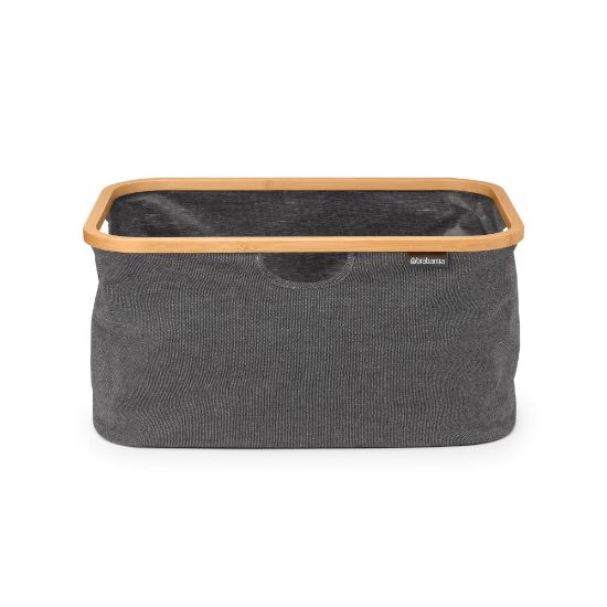 Снимка на Панер за пране Brabantia Linn 40L, Pepper Black, сгъваем