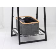 Снимка на Панер за пране Brabantia Linn 40L, Pepper Black, сгъваем