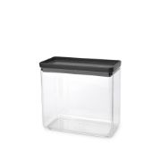 Снимка на Кутия за съхранение на продукти Brabantia Tasty+ Stackable 3.5L, Dark Grey