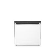 Снимка на Кутия за съхранение на продукти Brabantia Tasty+ Stackable 3.5L, Dark Grey