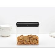Снимка на Кутия за съхранение на продукти Brabantia Tasty+ Stackable 3.5L, Dark Grey