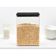 Снимка на Кутия за съхранение на продукти Brabantia Tasty+ Stackable 5.4L, Dark Grey
