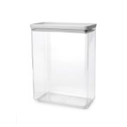 Снимка на Кутия за съхранение на продукти Brabantia Tasty+ Stackable 5.4L, Light Grey