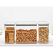 Снимка на Кутии за съхранение на продукти комплект Brabantia Tasty+ Stackable 2x1.6L+1x3.5L Light Grey