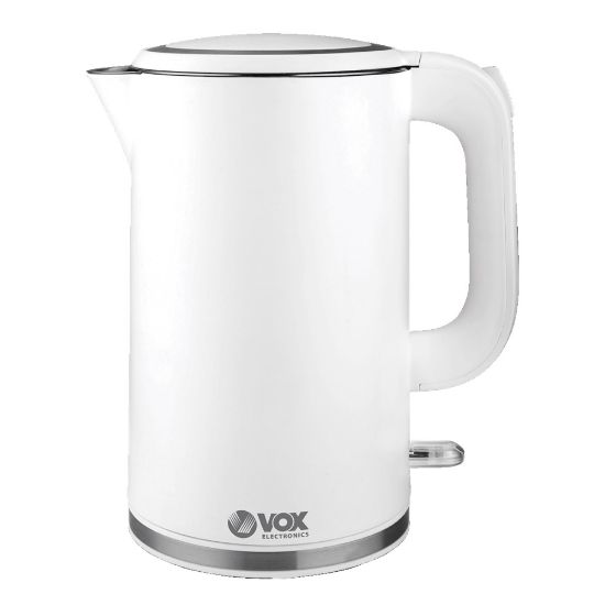 Снимка на Кана електрическа VOX WK-4401, 1.7L, бял, двустенна, BPA free
