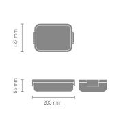 Снимка на Кутия за обяд Brabantia Make&Take 1.1L, Light Grey