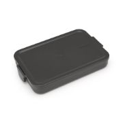 Снимка на Кутия за обяд Brabantia Make&Take 1.1L, Dark Grey, плоска